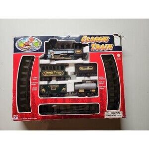 ⭐ Classic Battery Operated Train Set 1890 Style – Christmas Holiday Gift Toy